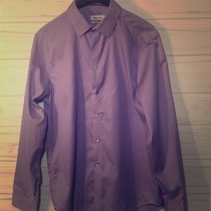 Calvin Klein men’s slim fit dress shirt. Non iron